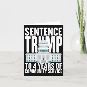 Carte Trump À 4 Ans De Service Communautaire Pro Trump