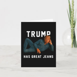 Carte Trump a de grands jeans et un mème drôle