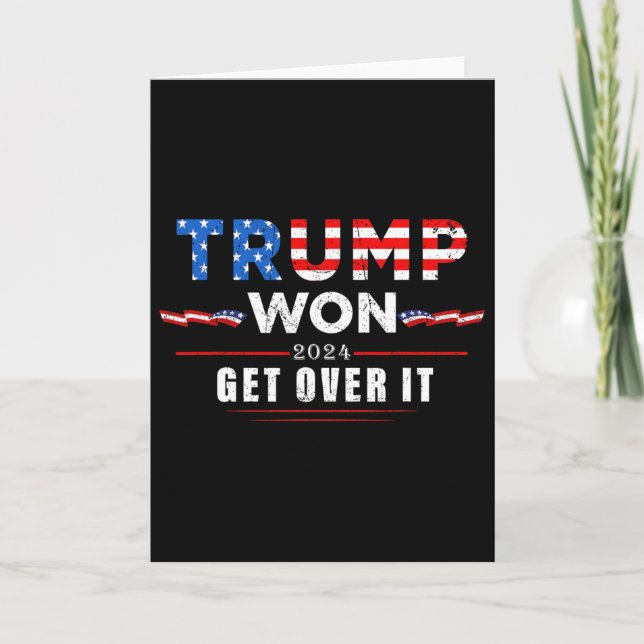 Carte Trump a gagné, faites avec 2025 2  (Devant)