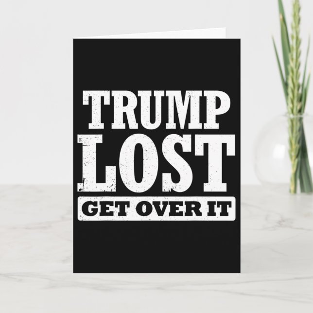 Carte Trump a perdu  (Devant)