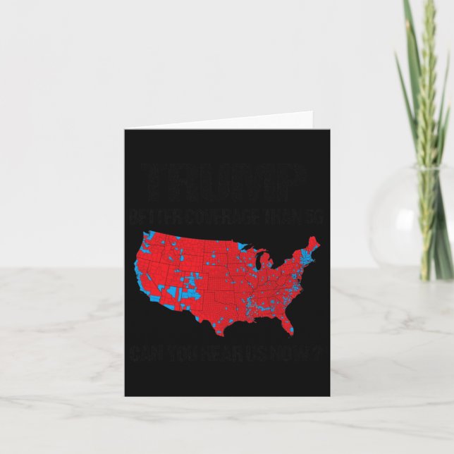 Carte Trump a une meilleure couverture que la 5g Pouvez- (Devant)
