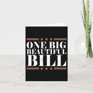 Carte Trump American Big Bill One Big Beautiful Bill Pol