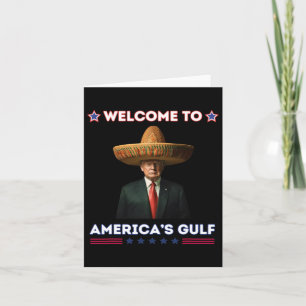 Carte Trump Amérique du Golfe Mexique Président Trump Fu