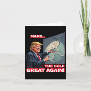 Carte Trump Amérique Golfe Mexique Président Trump