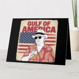 Carte Trump Amérique golfe Mexique Président Trump 