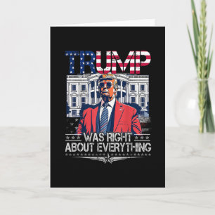 Carte Trump avait raison à propos de tout drapeau améric