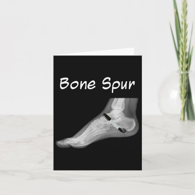 Carte Trump Bone Spur Enk Pen Drôle Anti Trump (Devant)