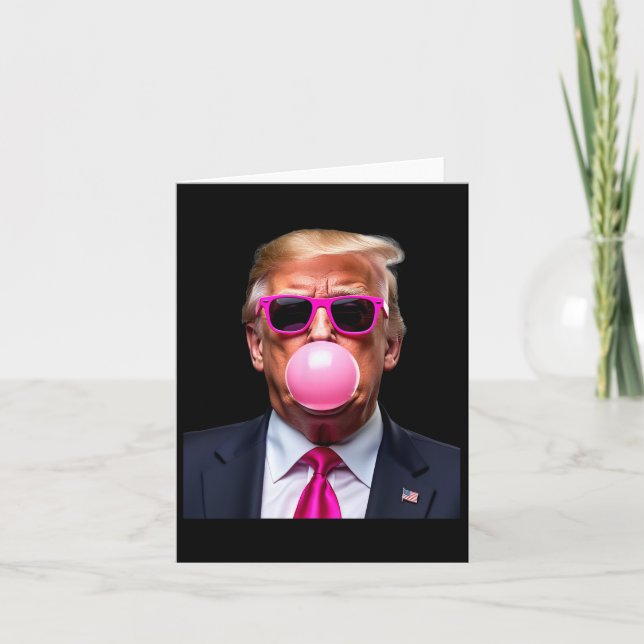 Carte Trump Buble Gum Rose (Devant)