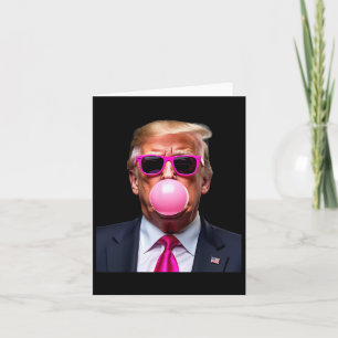 Carte Trump Buble Gum Rose