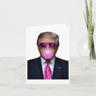 Carte Trump Buble Gum Rose