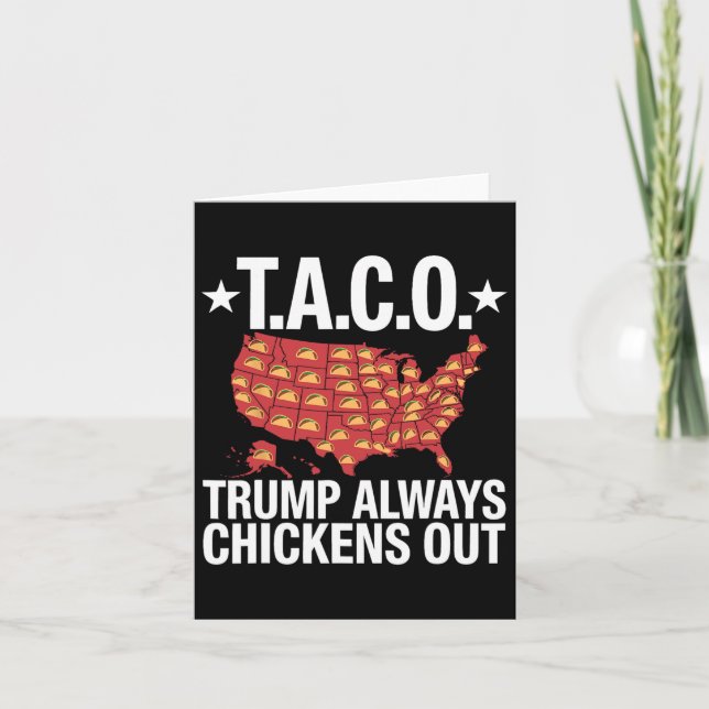 Carte Trump chasse toujours le mème (Devant)
