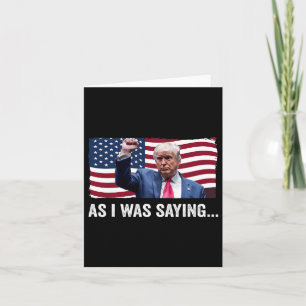 Carte Trump Comme je disais Trump Son Discours Trump Van