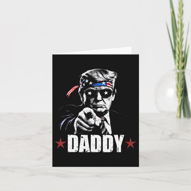 Carte Trump Daddy 2025 Official Trump Daddy 2 (Devant)