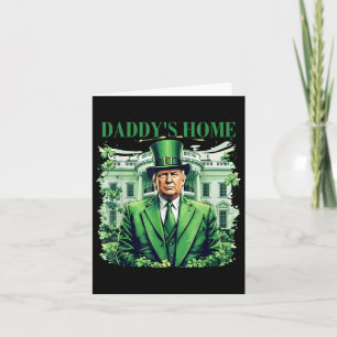 Carte Trump Daddy Accueil Maison Blanche Jour de la Sain