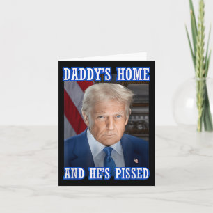 Carte Trump Daddy’s Home Il's Ed 2025 Portr d'investitur