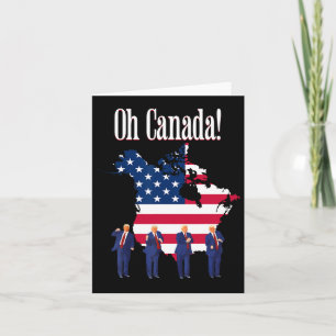 Carte Trump Dit Oh Canada Map America