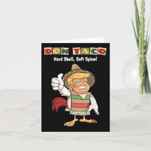 Carte Trump Écrite Toujours Le Mème, Va Taco, Ne