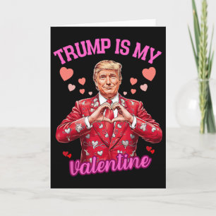 Carte Trump Est Ma Blague De Gag De La Saint-Valentin Dr