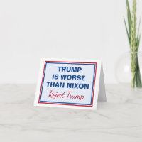 Trump Est Pire Que Nixon Ne Rejette Trump