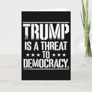 Carte Trump est une menace pour la démocratie