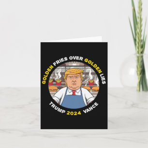 Carte Trump et Trump se disputent les mensonges d'or Tru