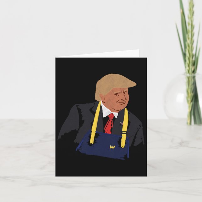 Carte Trump fait la fête 2024 (Devant)