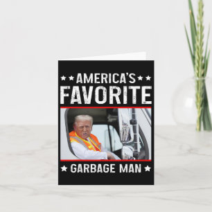 Carte Trump Garge Tru, l'homme favori de l'Amérique