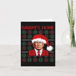 Carte Trump Gâteau De Noël À Cause De L'Inflation