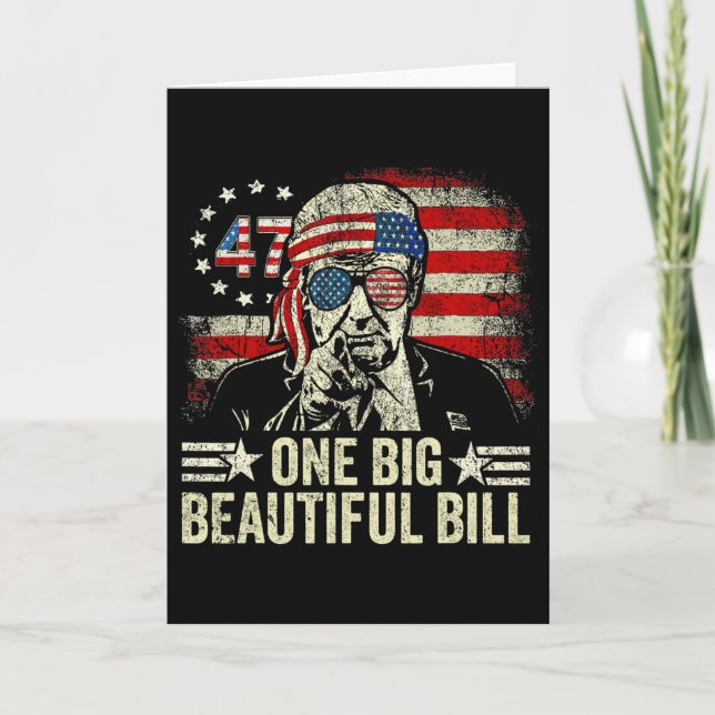 Carte Trump Grande Facture Une Grande Belle Facture Drôl (Devant)