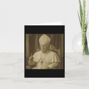Carte Trump Le Pape
