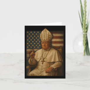 Carte Trump, le pape républicain de l'Eglise du Vatican