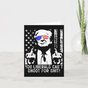 Carte Trump, les libéraux ne peuvent pas tirer pour l'Am