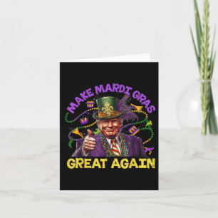 Carte Trump Mardi Gras Rend Mardi Gras Grand