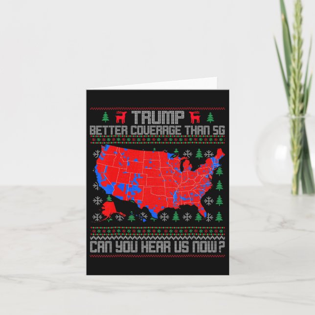 Carte Trump Meilleure Couverture Que 5g Pouvez-Vous Nous (Devant)