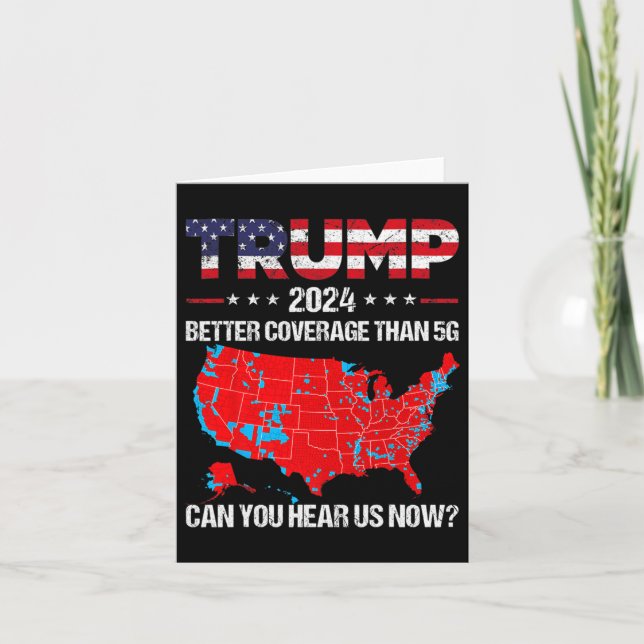 Carte Trump Meilleure Couverture Que 5g Pouvez-Vous Nous (Devant)