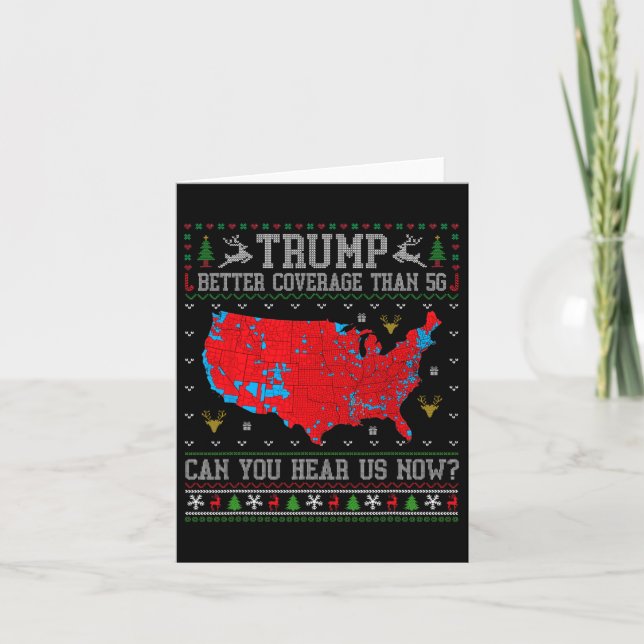 Carte Trump Meilleure Couverture Que 5g Pouvez-Vous Nous (Devant)