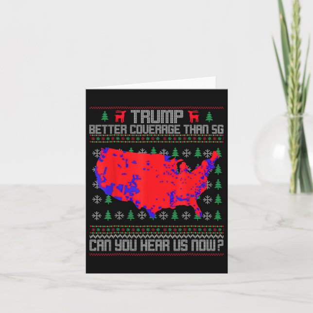 Carte Trump Meilleure Couverture Que 5g Pouvez-Vous Nous (Devant)