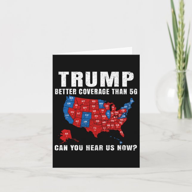 Carte Trump Meilleure Couverture Que la 5g Pouvez-Vous N (Devant)
