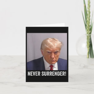 Carte Trump Mug Shot