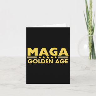 Carte Trump Nouvel âge d'or Mega Électorale gagnante Ina