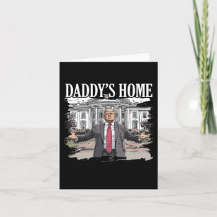 Carte Trump Papa est de retour à la Maison Blanche 2024