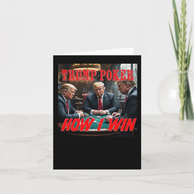 Carte Trump Poker (Devant)
