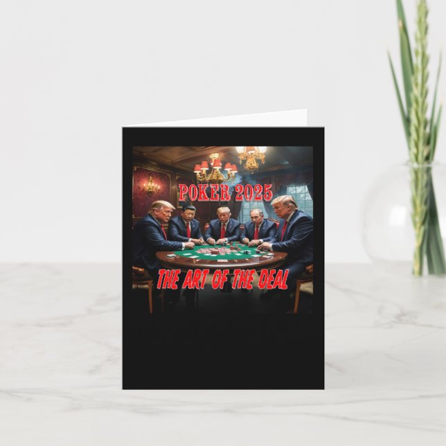 Carte Trump Poker 2024 (Devant)