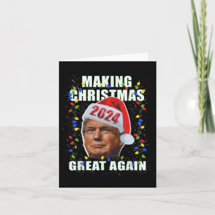 Carte Trump qui redonne à Noël sa grandeur Pro-Républica