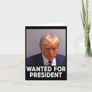 Carte Trump Recherché pour le président 2024