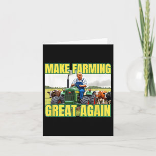 Carte Trump redonne à l'agriculture sa grandeur à l'agri