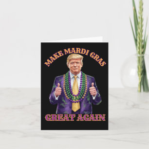 Carte Trump rend à Mardi Gras sa grandeur