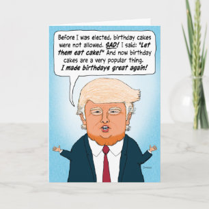 Carte Trump Rend Les Anniversaires Géniaux À Nouveau