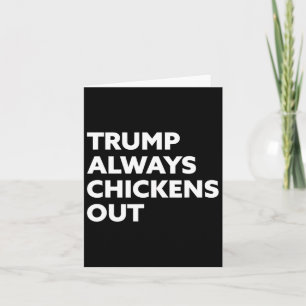 Carte Trump se débarrasse toujours des poulets - Taco 1