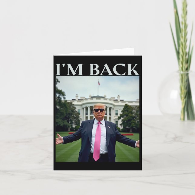 Carte Trump Shirts For Men 2025 (Devant)